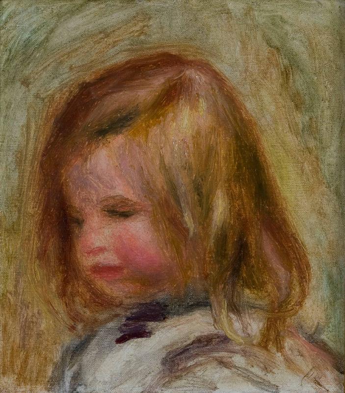Pierre-Auguste Renoir Portrait of Coco Norge oil painting art